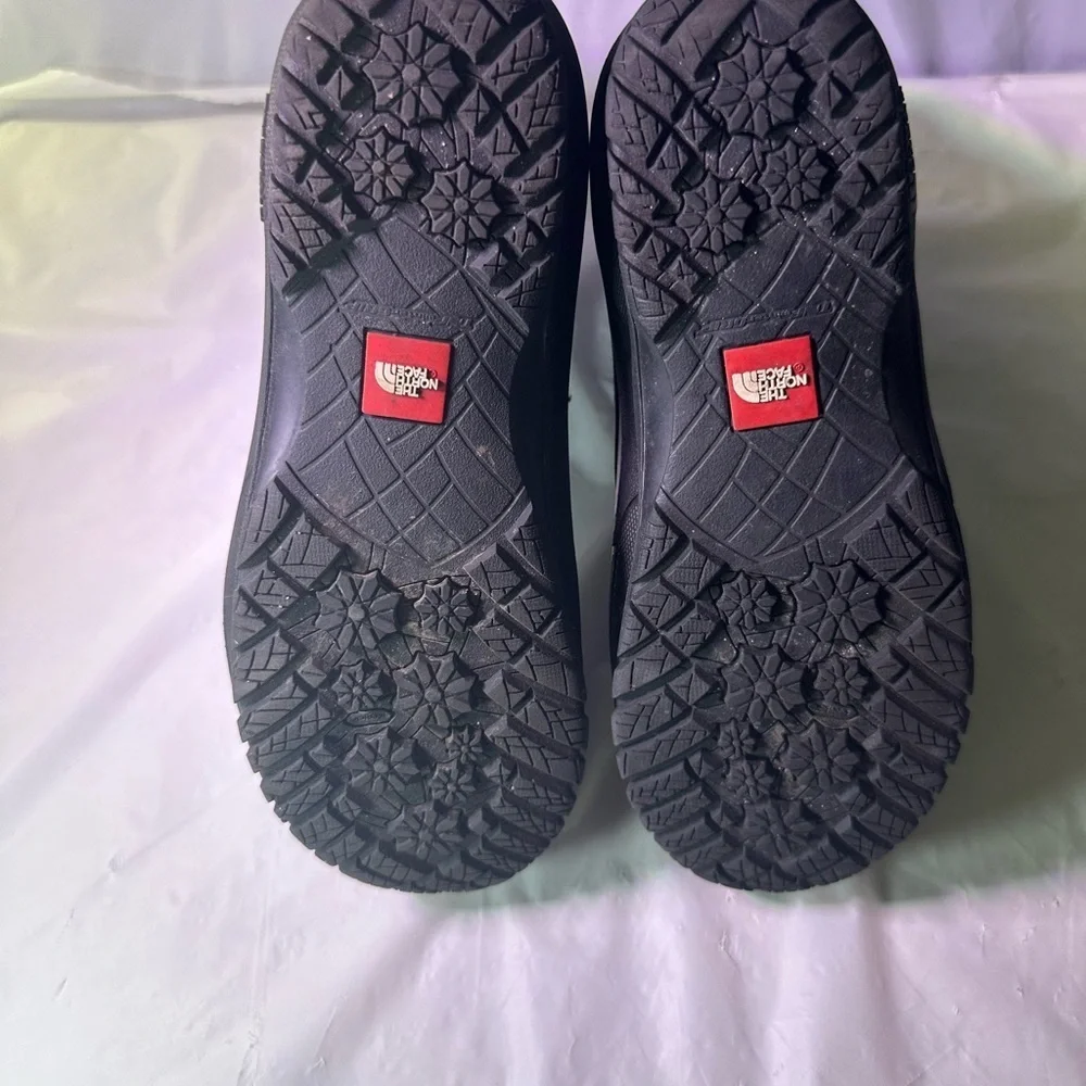 The North Face Black and Gray Winter Boots
